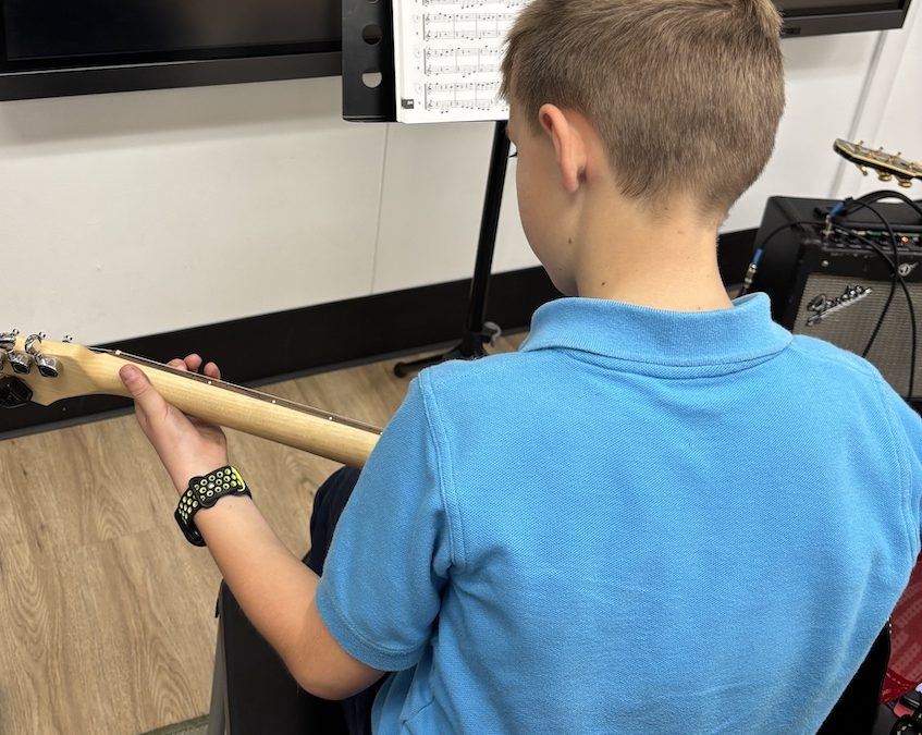 Guitar Instructor Rancho Santa Margarita CA Young Student