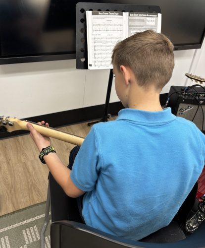 Guitar Instructor Rancho Santa Margarita CA Young Student